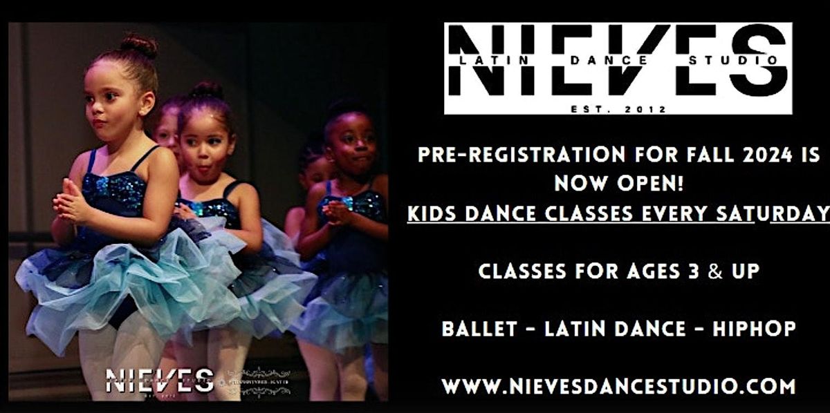 Latin dance classes for kids 7 & up