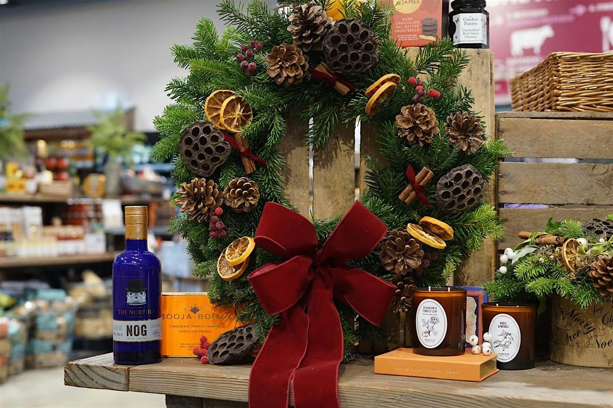 Norfolk Food Hall: Wreath Making and Mulled Wine Workshop