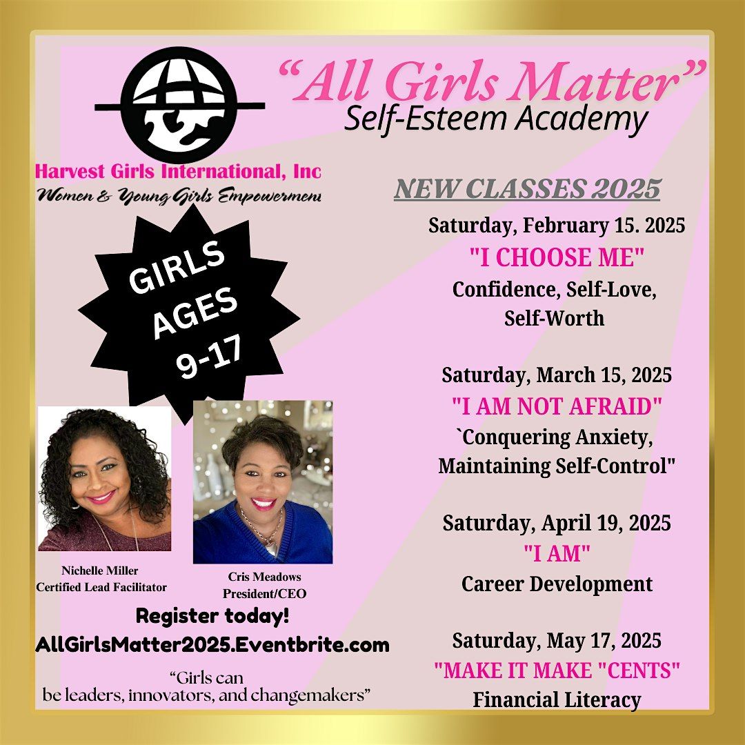 "All Girls Matter" Self Esteem Academy