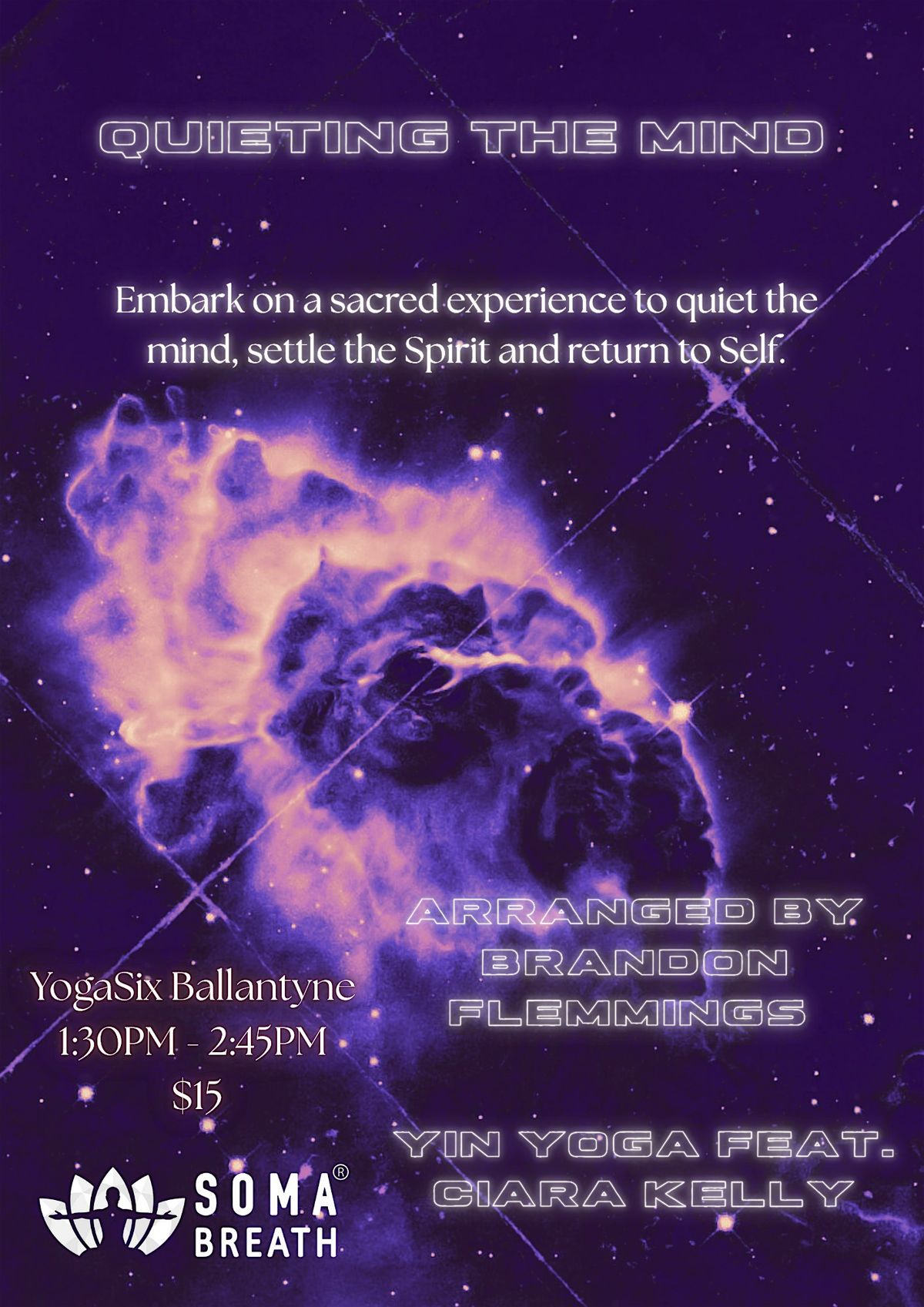 Quieting The Mind | Yin Yoga and SOMA Breath Journey