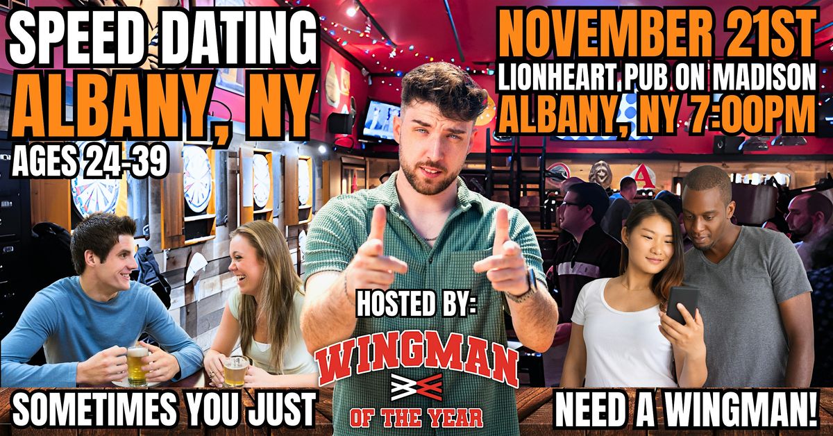 Speed Dating With Wingman Of The Year: Albany, NY