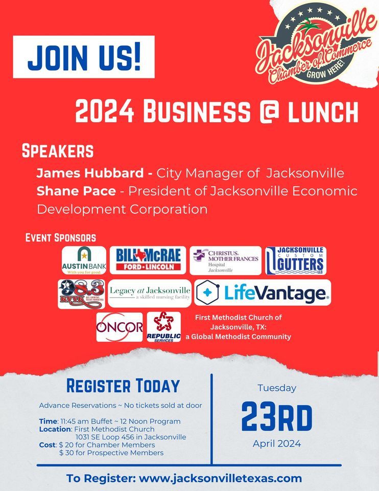 2024 Business @ Lunch 