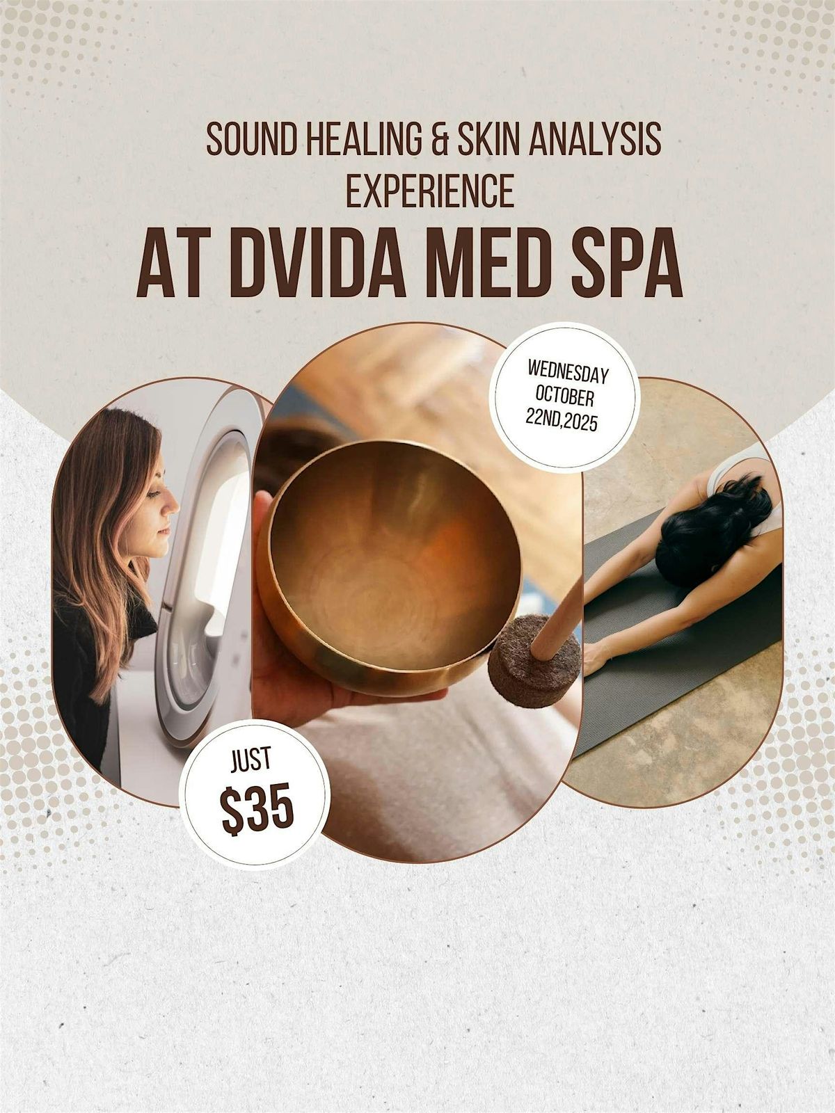 Sound Healing & Skin Analysis Experience at DVida Med Spa