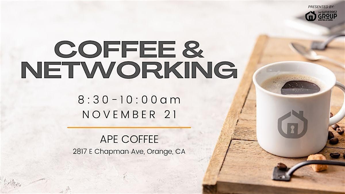 Coffee & Networking @ APE COFFEE