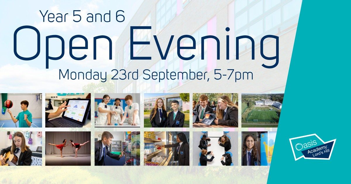 Year 5 and 6 Open Evening