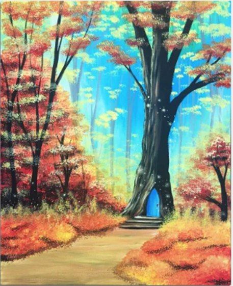 Paint Nite: Fall into Wonderland