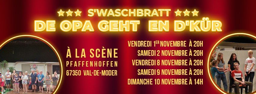 De Opa geht en d'K\u00fcr - S'WASCHBRATT THEATER