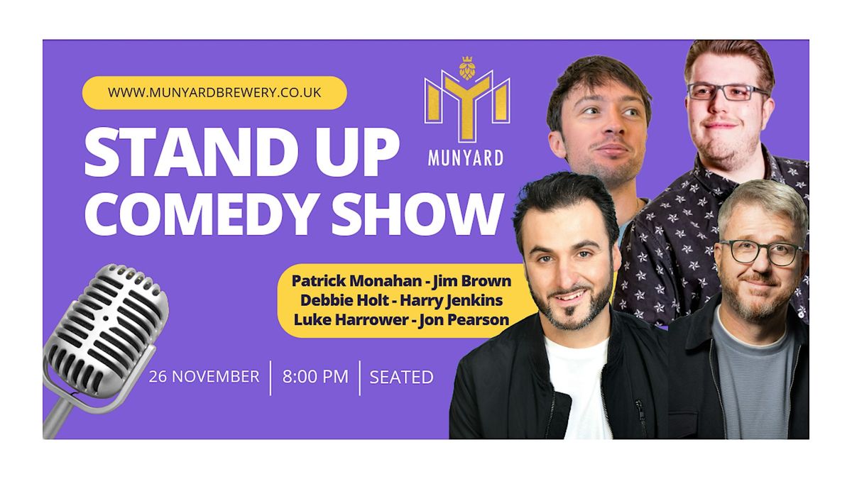 Stand Up Comedy Show at Munyard Brewery