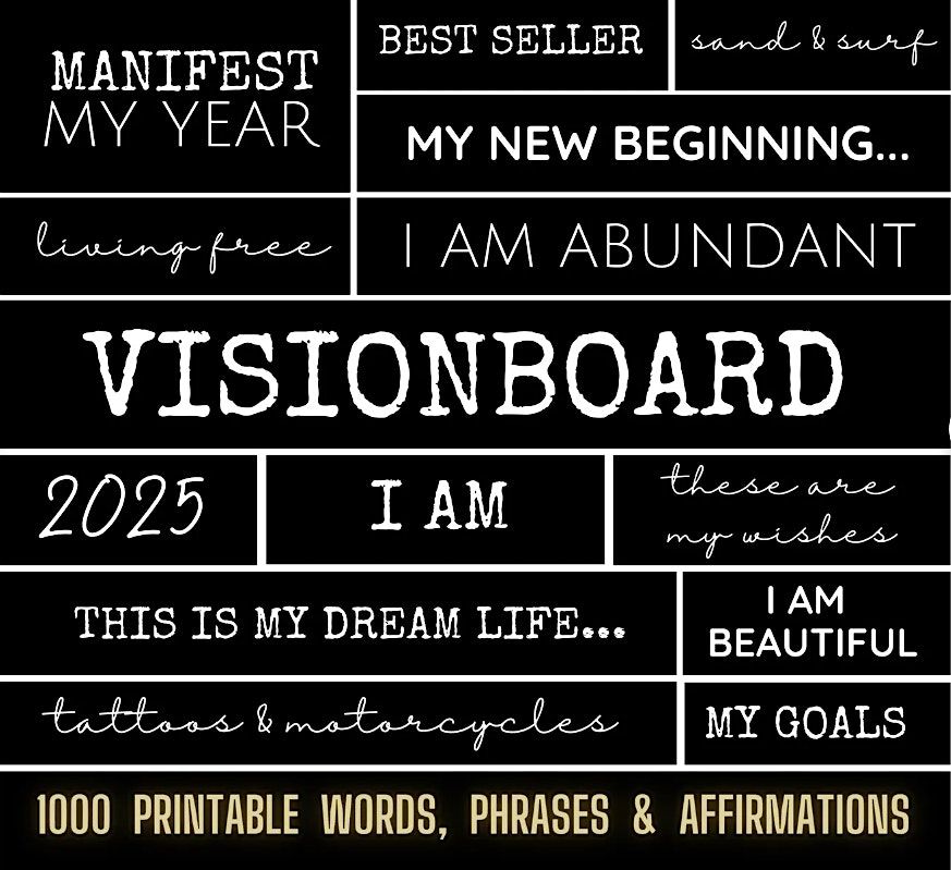 Manifest it Sis: Virtual Vision Board Party!