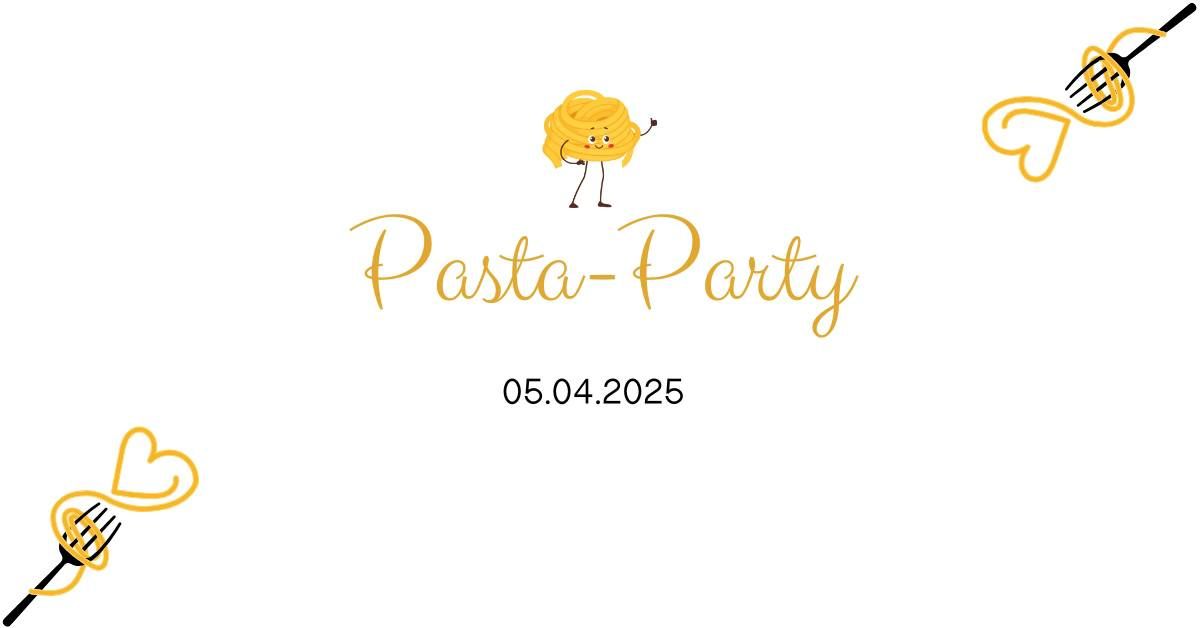 Pasta Party April