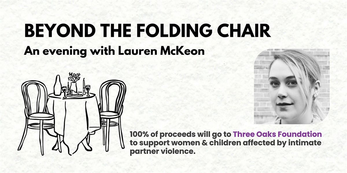 Beyond the Folding Chair: An evening with Lauren McKeon