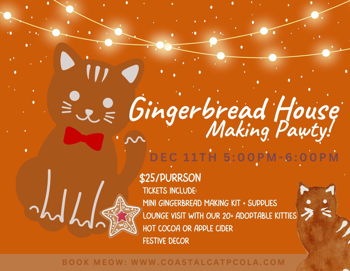 Gingerbread House Making Event!