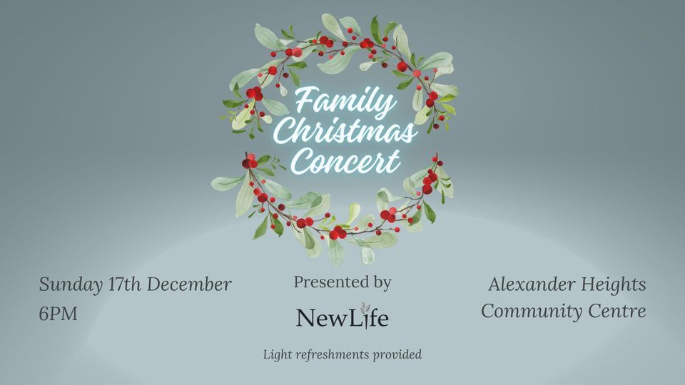 Family Christmas Concert