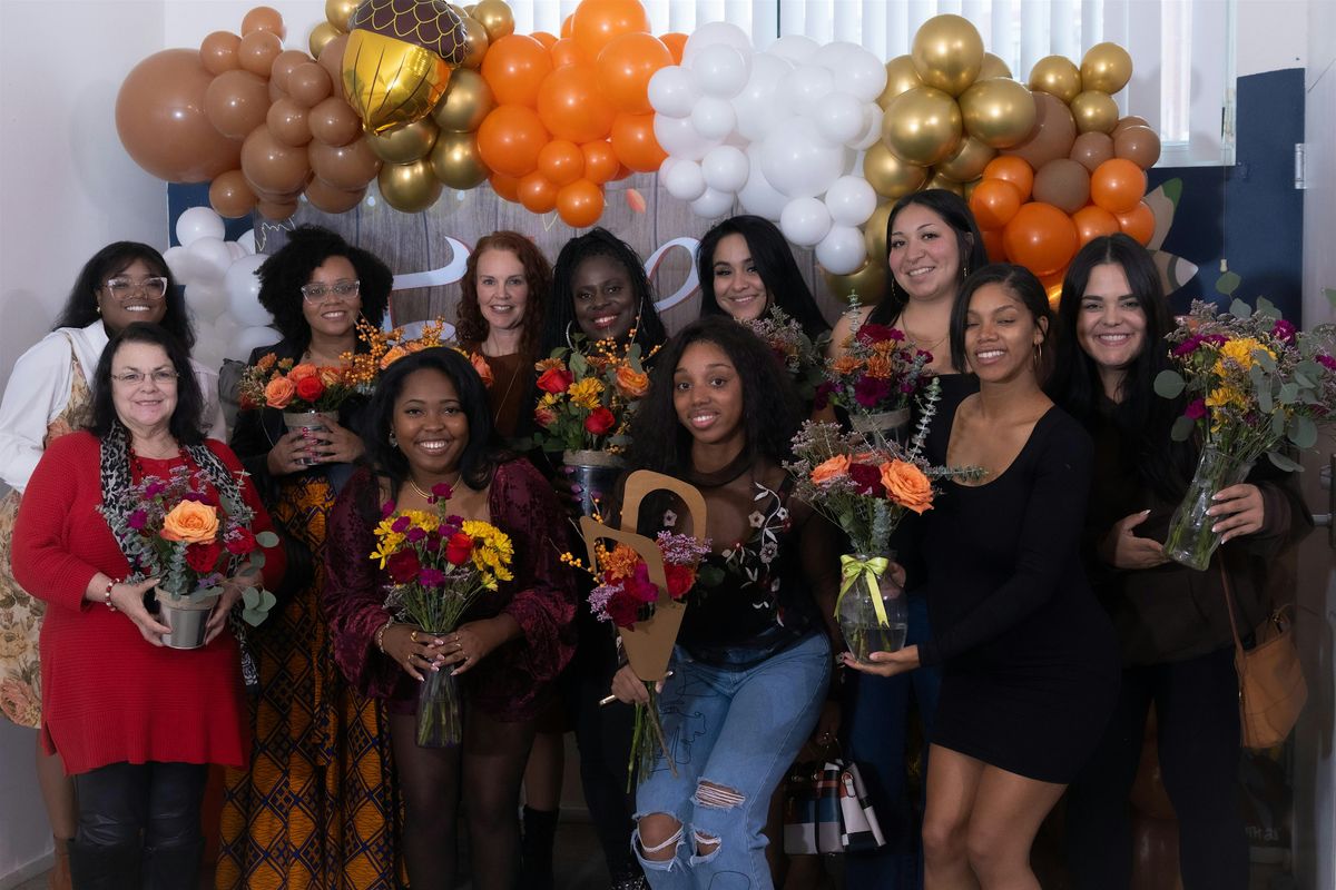 Thankful AF: Friends, Flowers and Food!