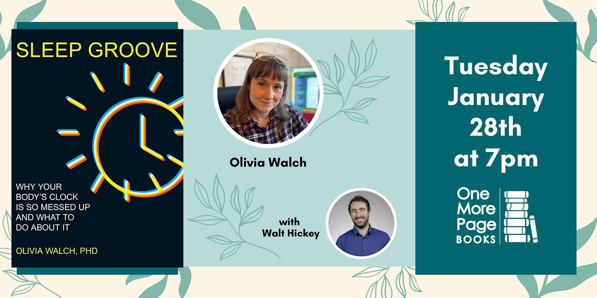 Celebrate the Release of SLEEP GROOVE With Author Olivia Walch