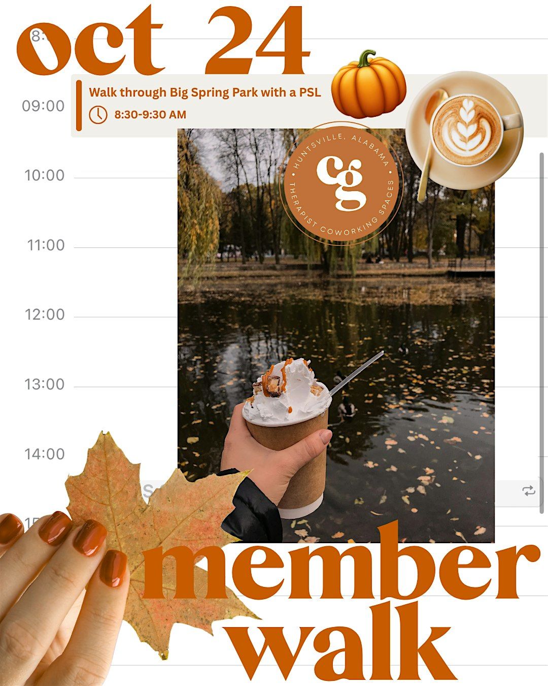 Fall Stroll & Sip: A Common Ground Member Walk