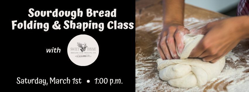 Sourdough Folding and Shaping Class