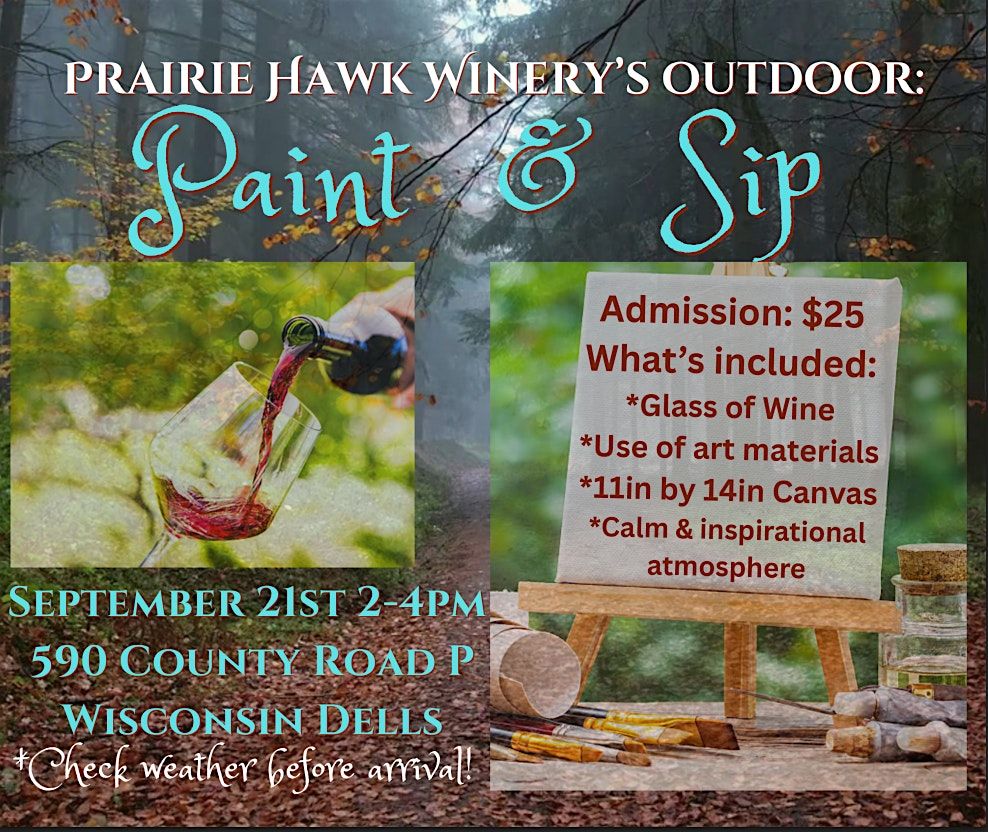 Prairie Hawk Winery Paint 'N Sip