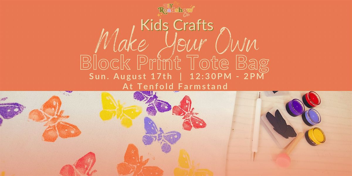 Kids Craft Day at Tenfold