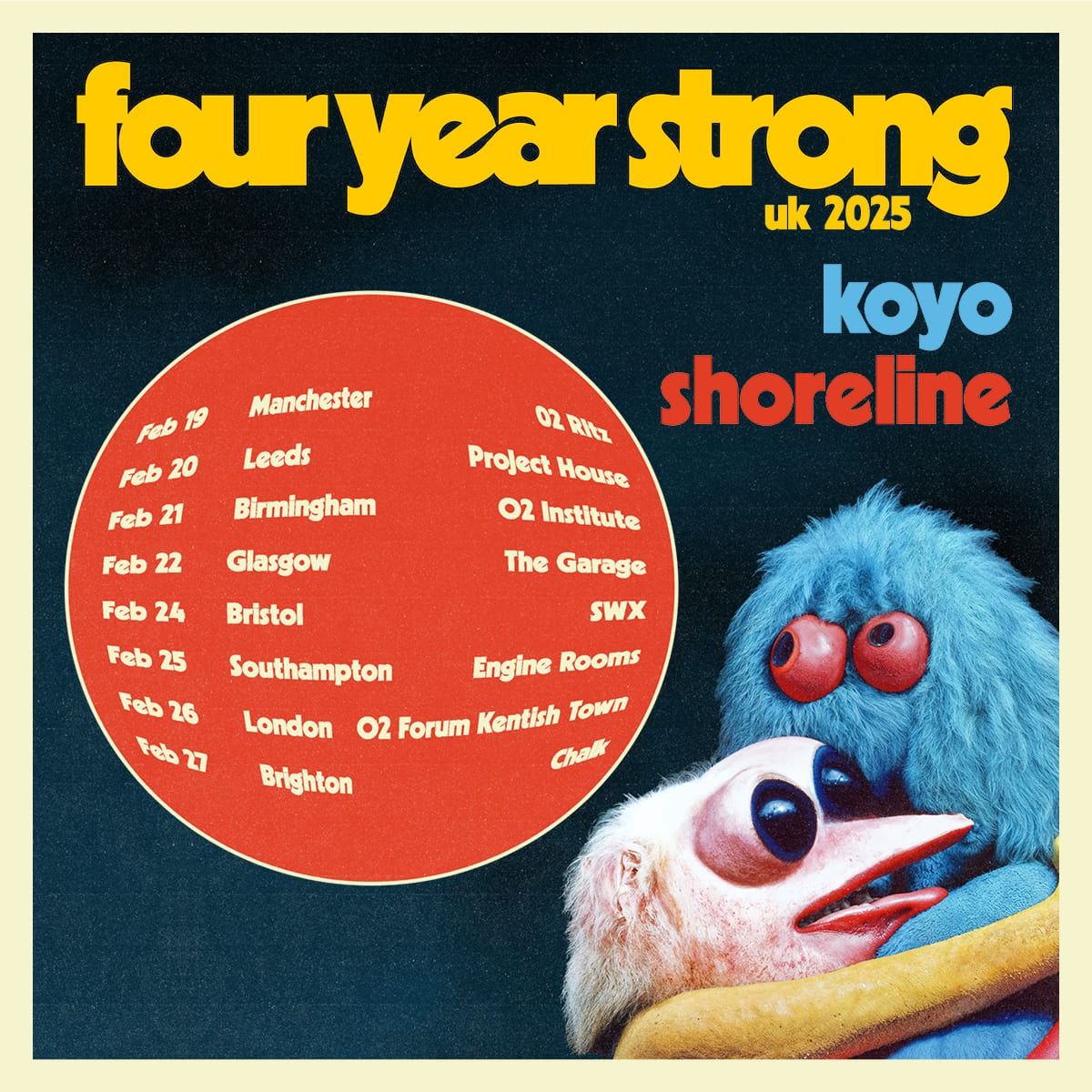 Four Year Strong Brighton Tickets