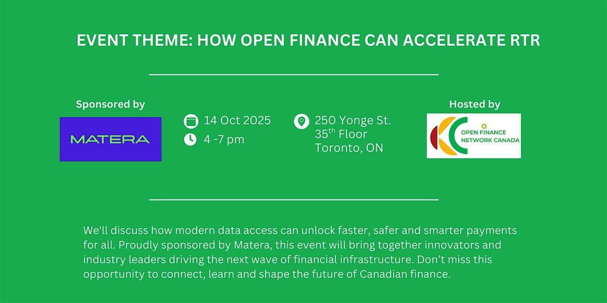 OFNC Industry Event: How Open Finance can Accelerate RTR