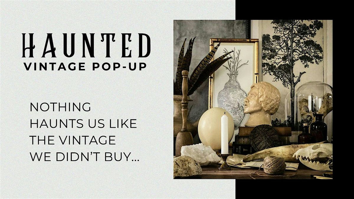 Haunted Vintage Pop-Up