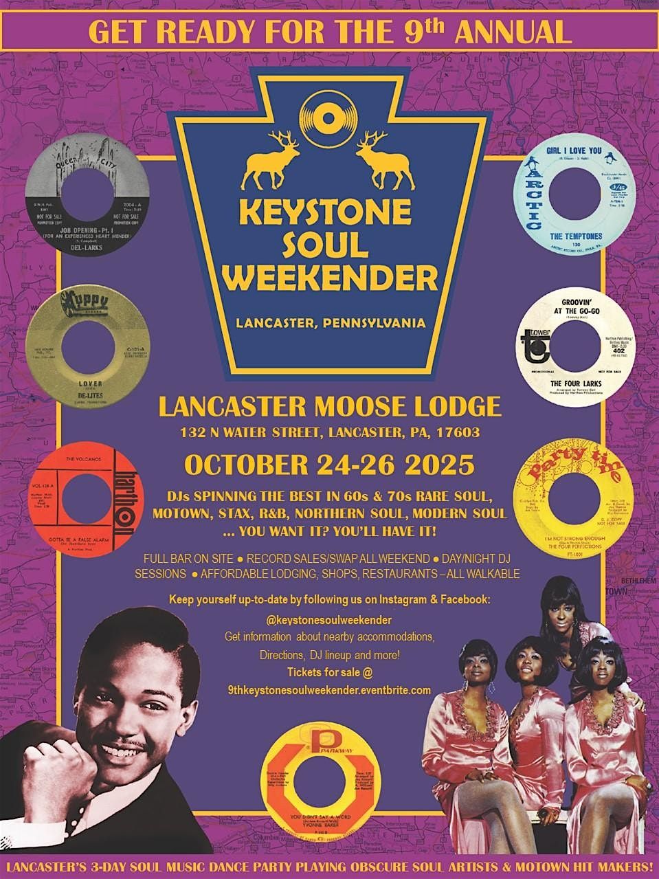 The 9th Keystone State Northern Soul Weekender