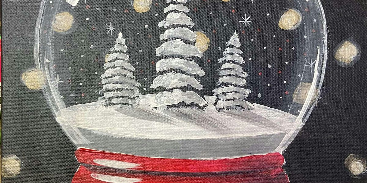 Snow Globe Glow - Paint and Sip by Classpop!\u2122