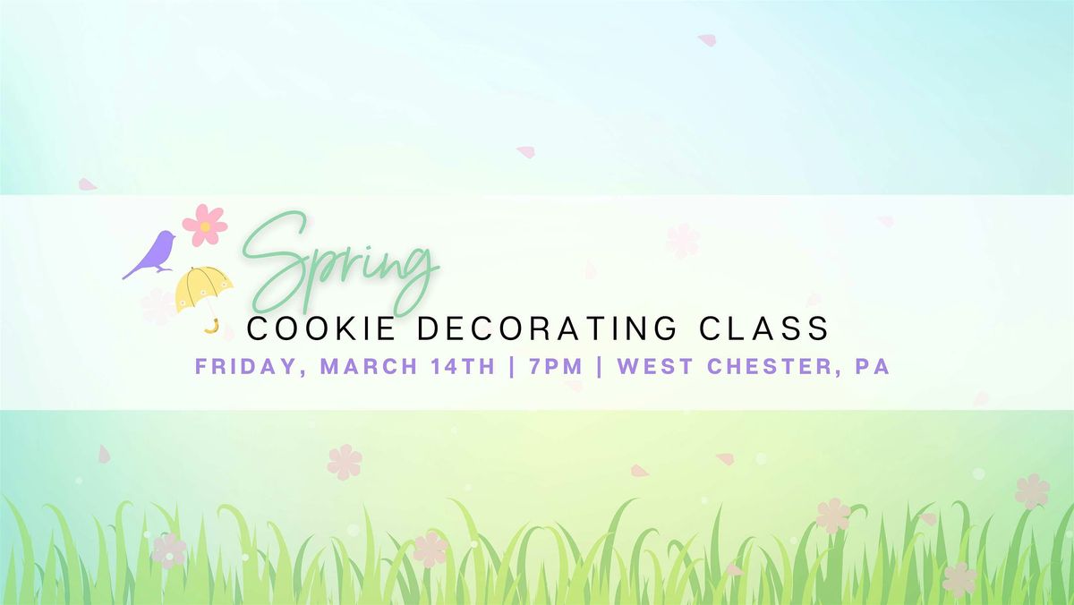 Spring Cookie Decorating Class