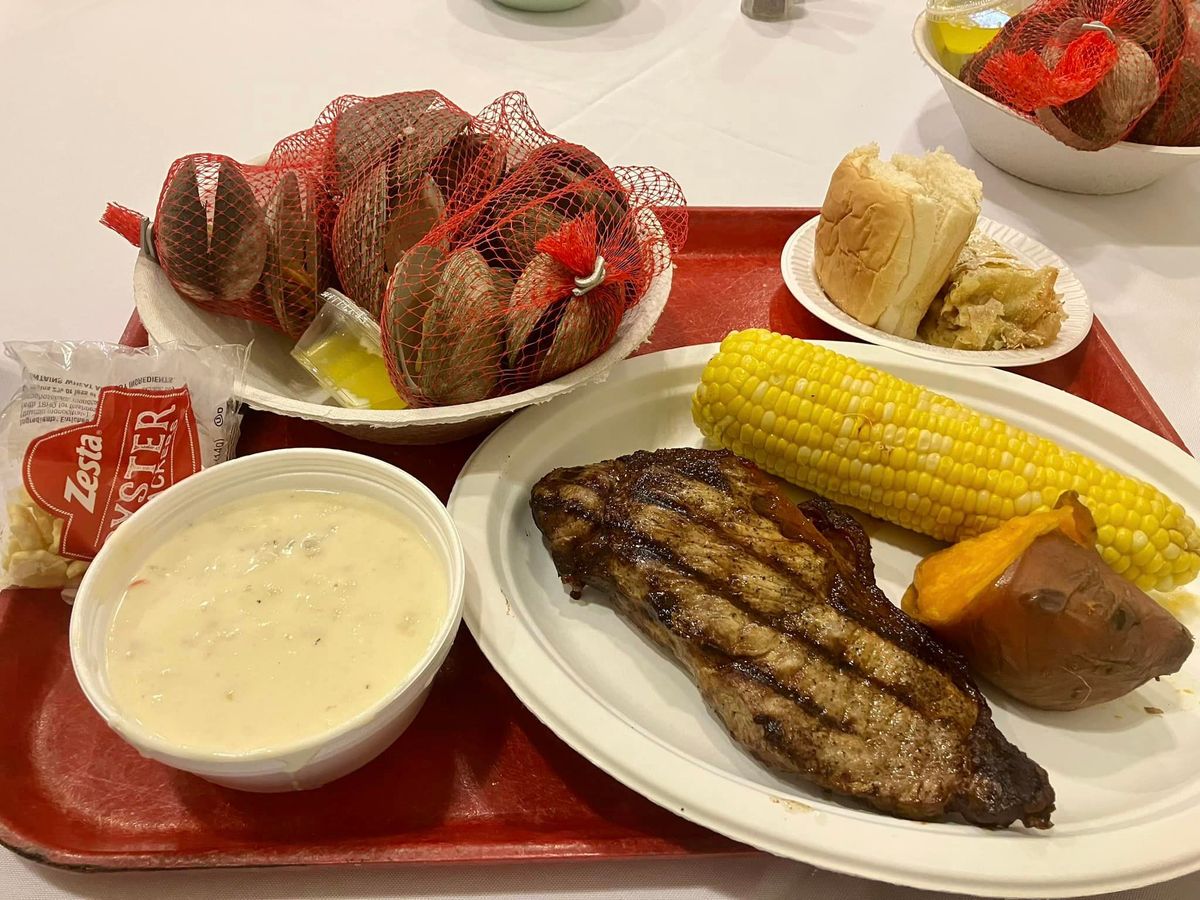 ST. MARY OF THE ASSUMPTION ANNUAL CLAMBAKE AND STEAK ROAST