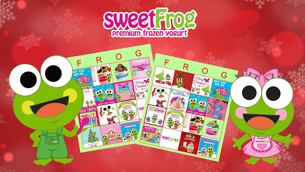 Picture Bingo at sweetFrog Laurel