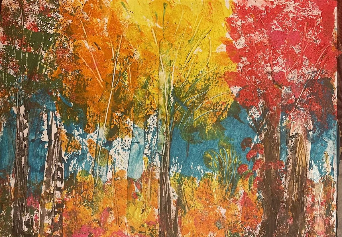 AUTUMN GLORY - ACRYLIC PAINTING