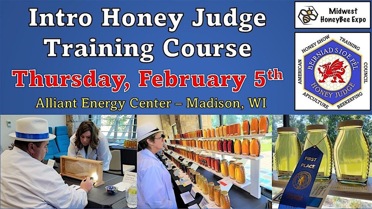 Introductory Honey Judge Training Course (Midwest 2026)