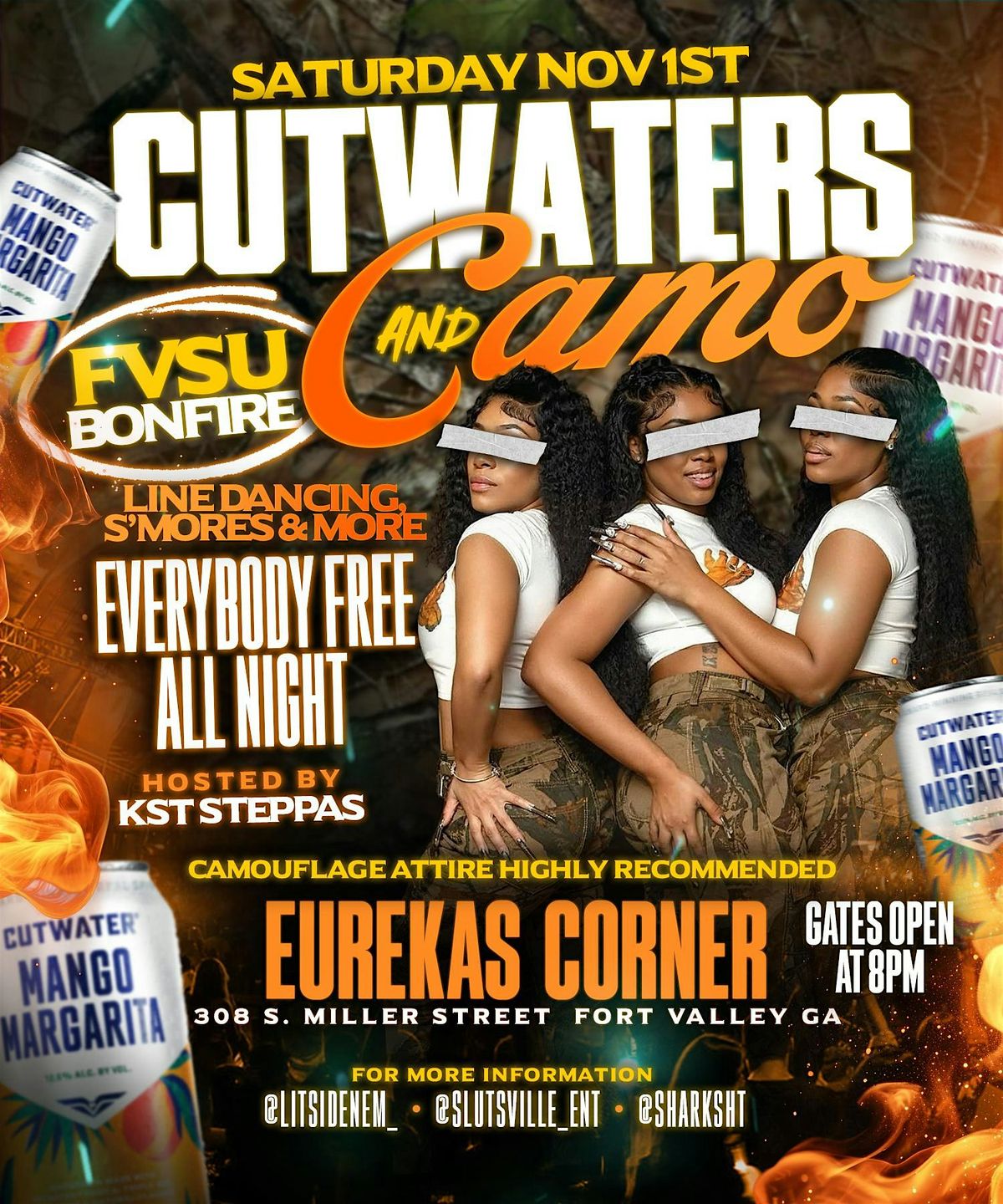 Cutwaters & Camo FVSU Bonfire