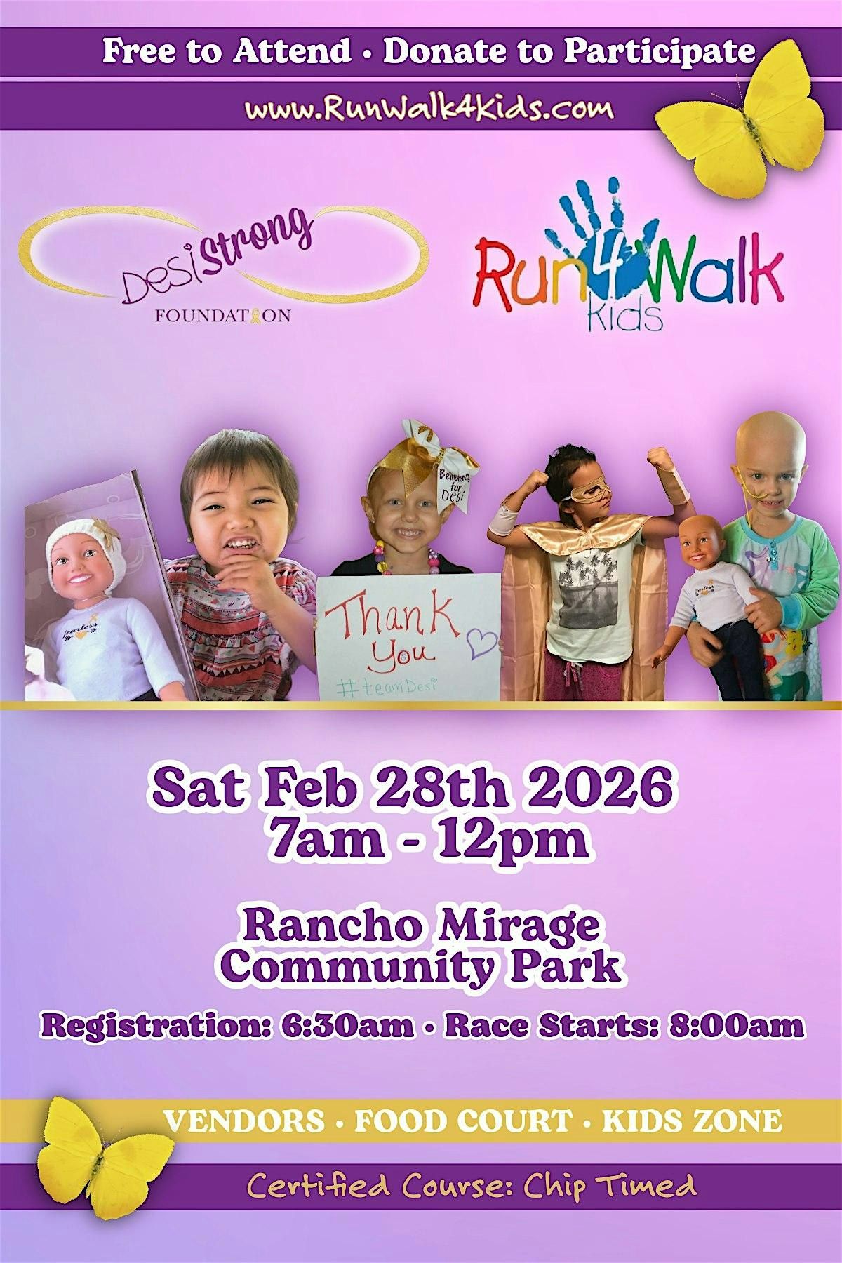8th Annual Desi Strong Run\/Walk 4 Kids