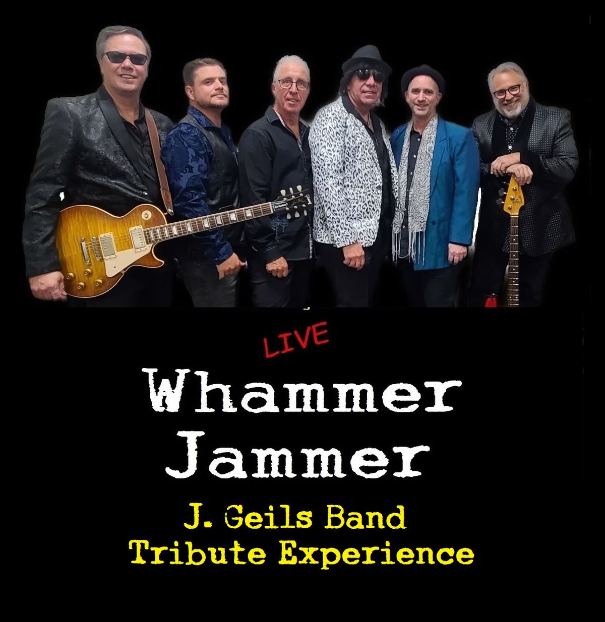 Whammer Jammer - The J. Geils Tribute Experience returns to The District in Taunton MA