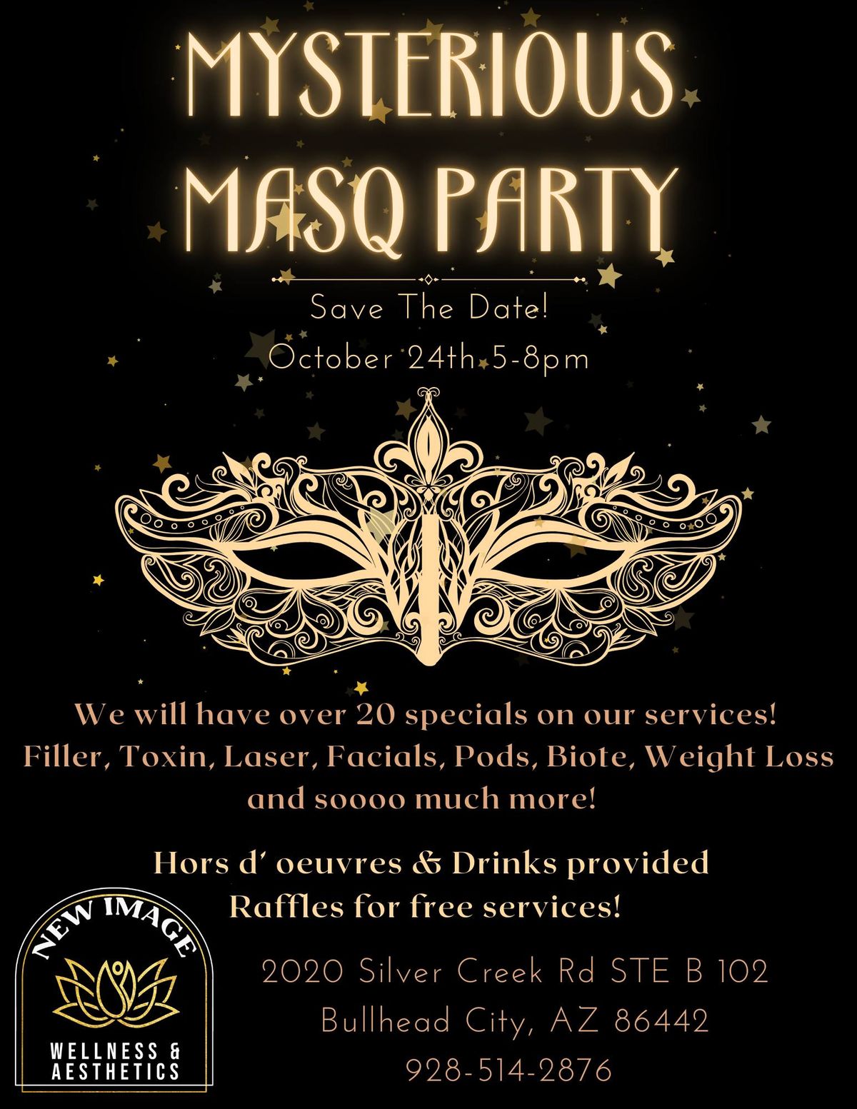 Mysterious Masq Party ~ Open House 