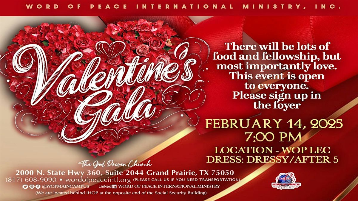 WOP Annual Valentine's Day Gala