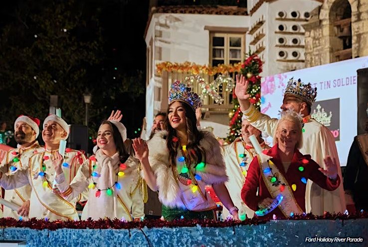 Ford Holiday River Parade Watch Party at Hotel Contessa