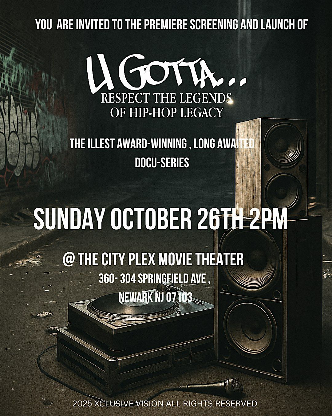 U GOTTA RESPECT The Legends   Official Premiere
