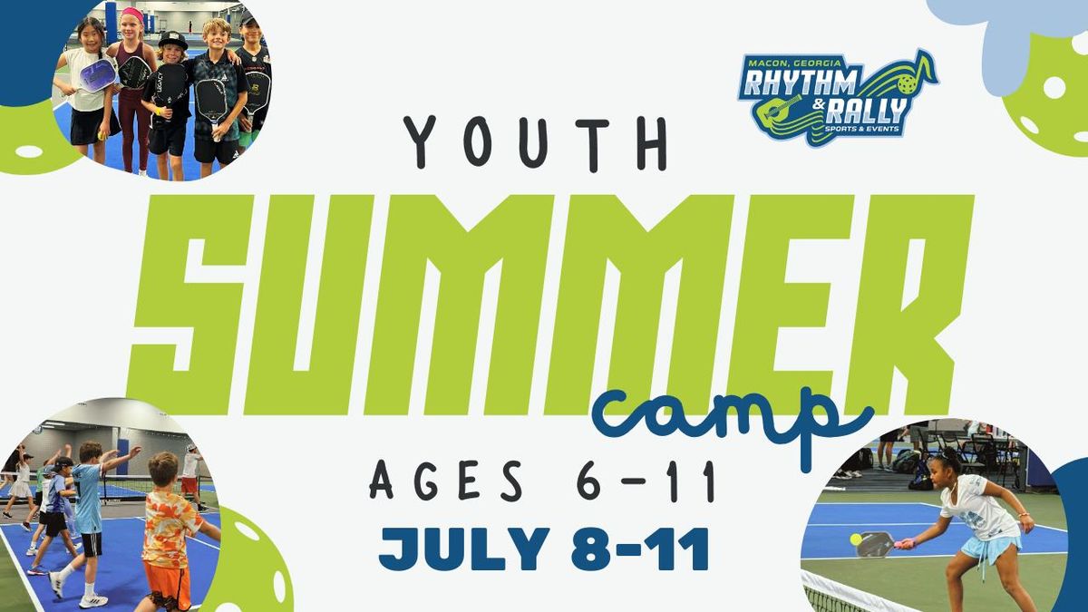 Youth Pickleball Summer Camp (ages 6-11)