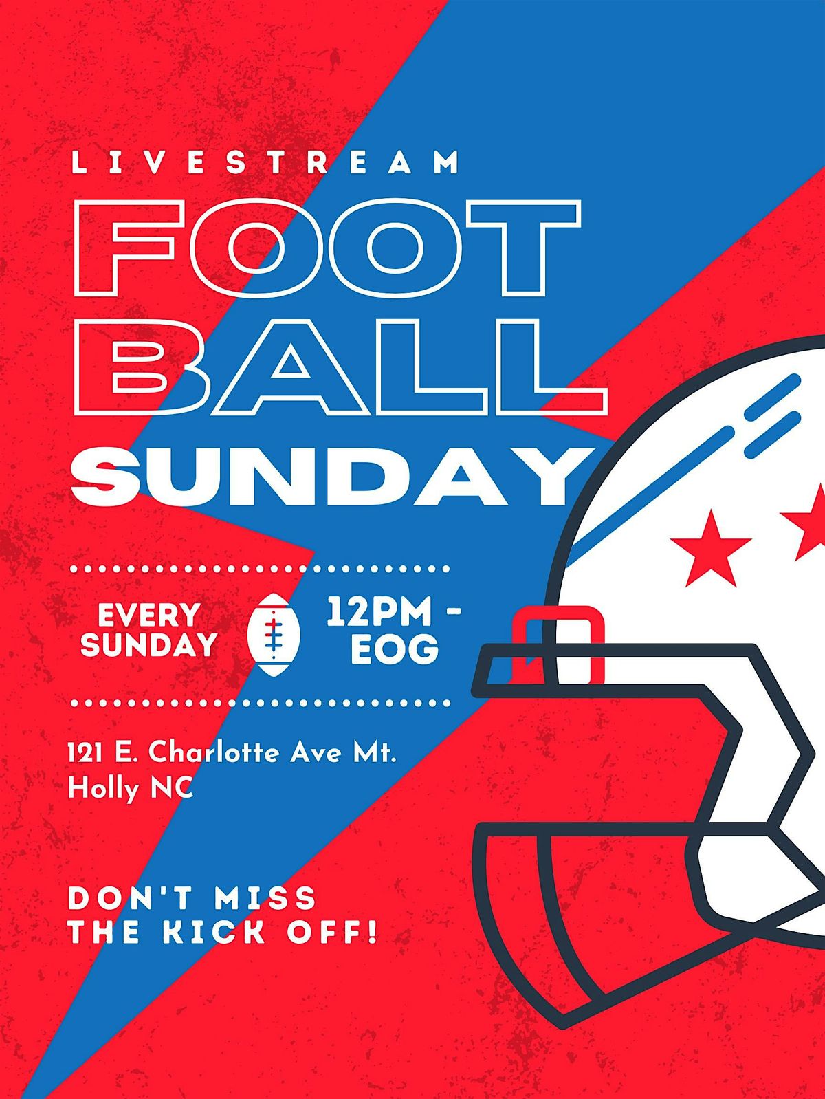 Ballin' at the Barrel - Football Sunday (Membership Required)