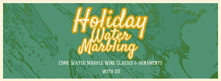 Holiday Water Marbling