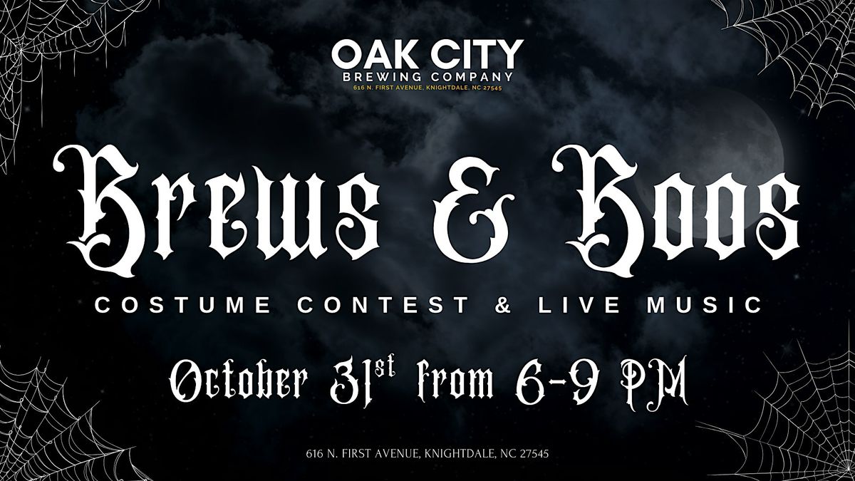 Brews & Boos Halloween Event