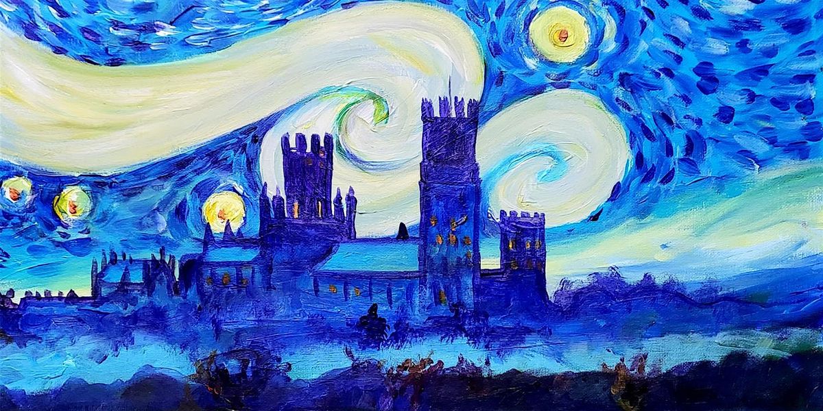 Paint Starry Night Over Ely Cathedral, Ely