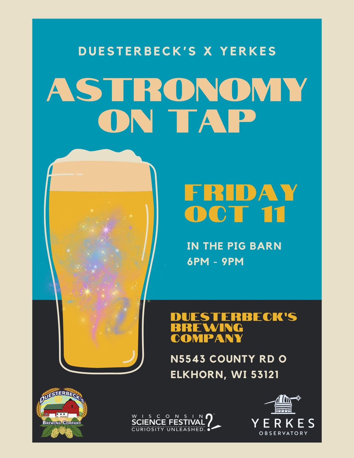 Astronomy On Tap with Yerkes!