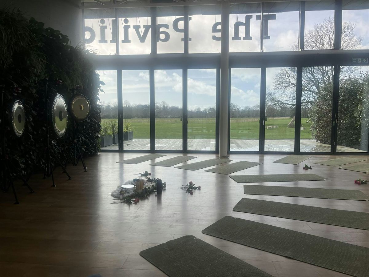 Festive  Sound Bath with Gongs. Relaxation Retreat