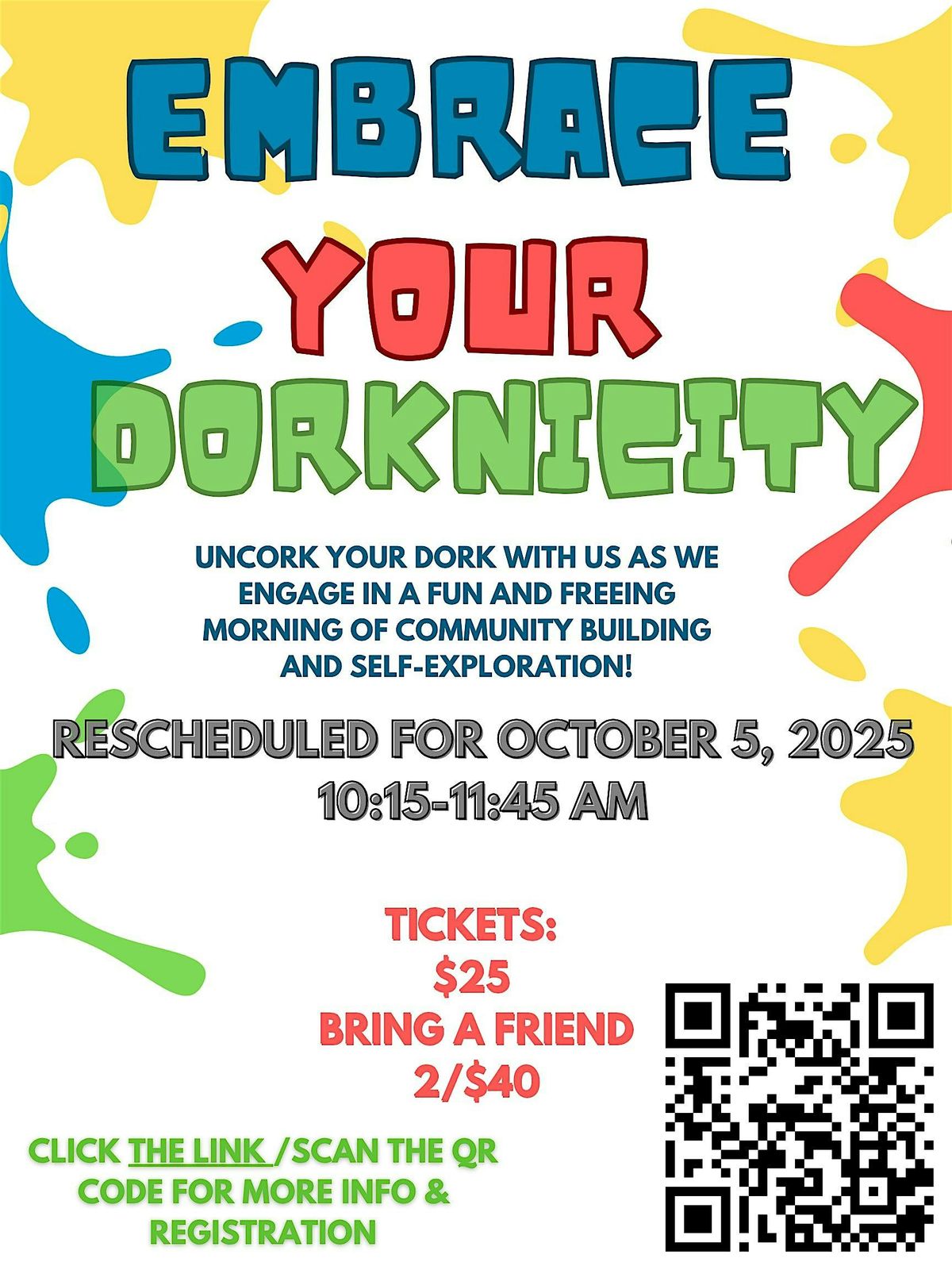 Embrace your Dorknicity