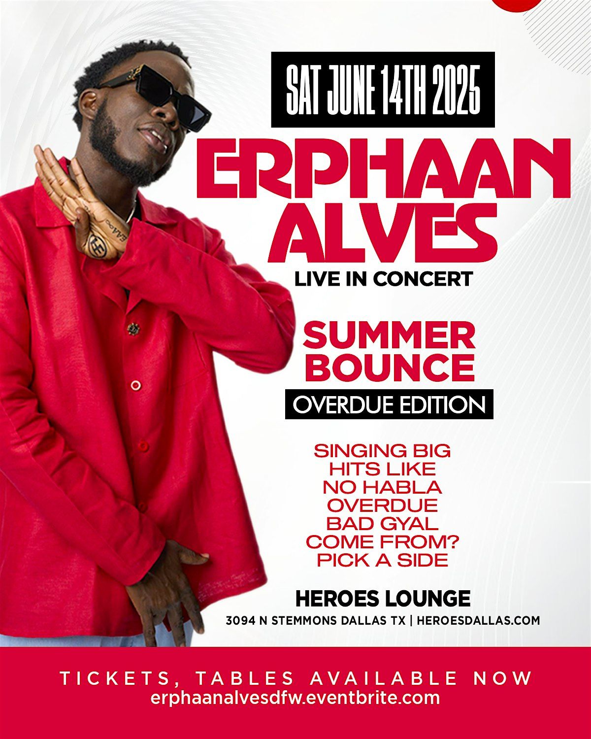 ERPHAAN ALVES Live In Concert | The Summer Bounce