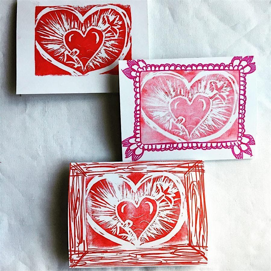 Art Afternoon with Alex: Valentine Card Making